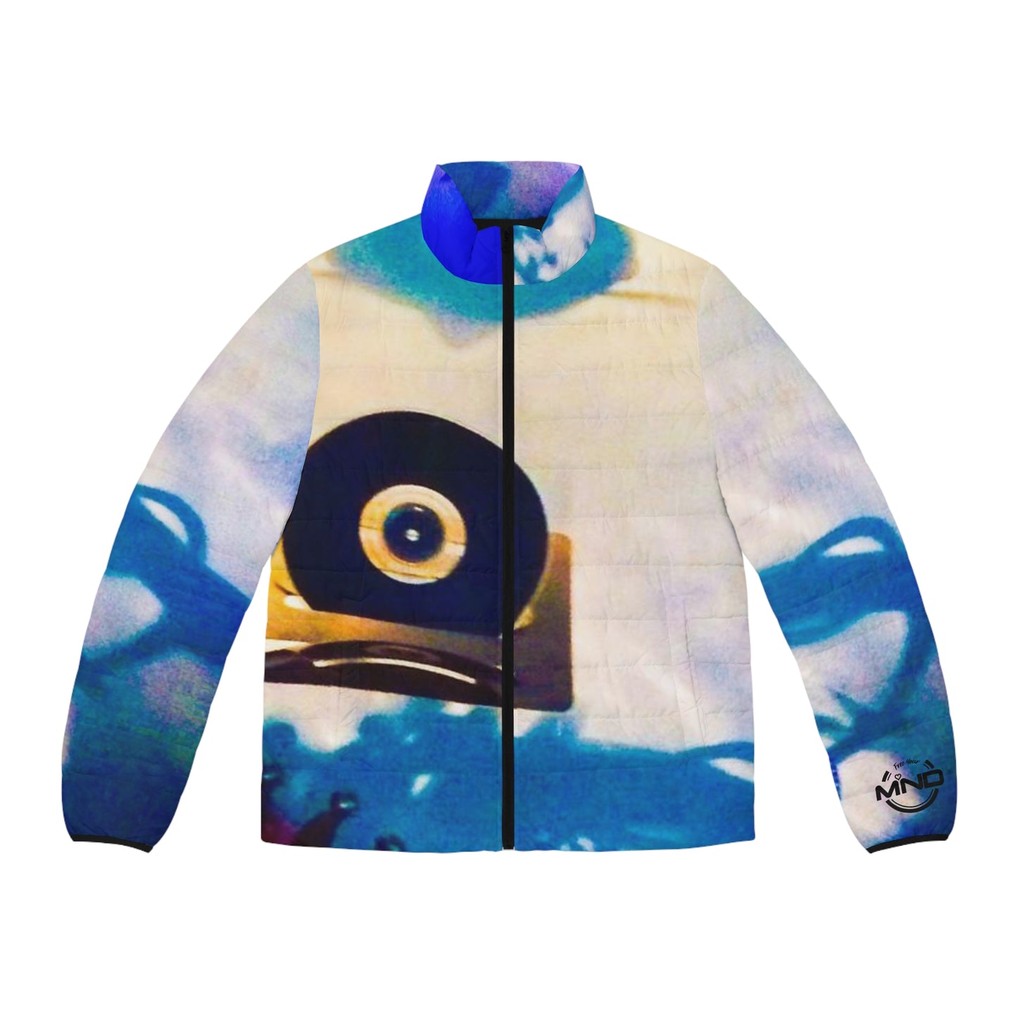 Dj Vinyl Puffer Jacket