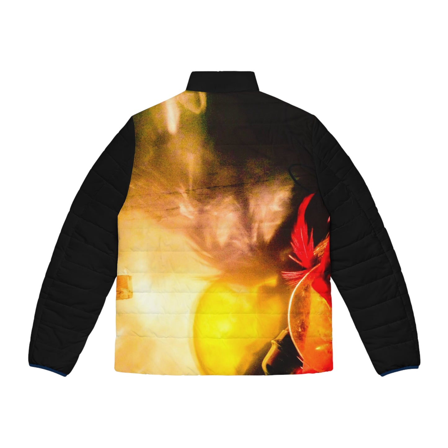 Abstract Puffer Jacket