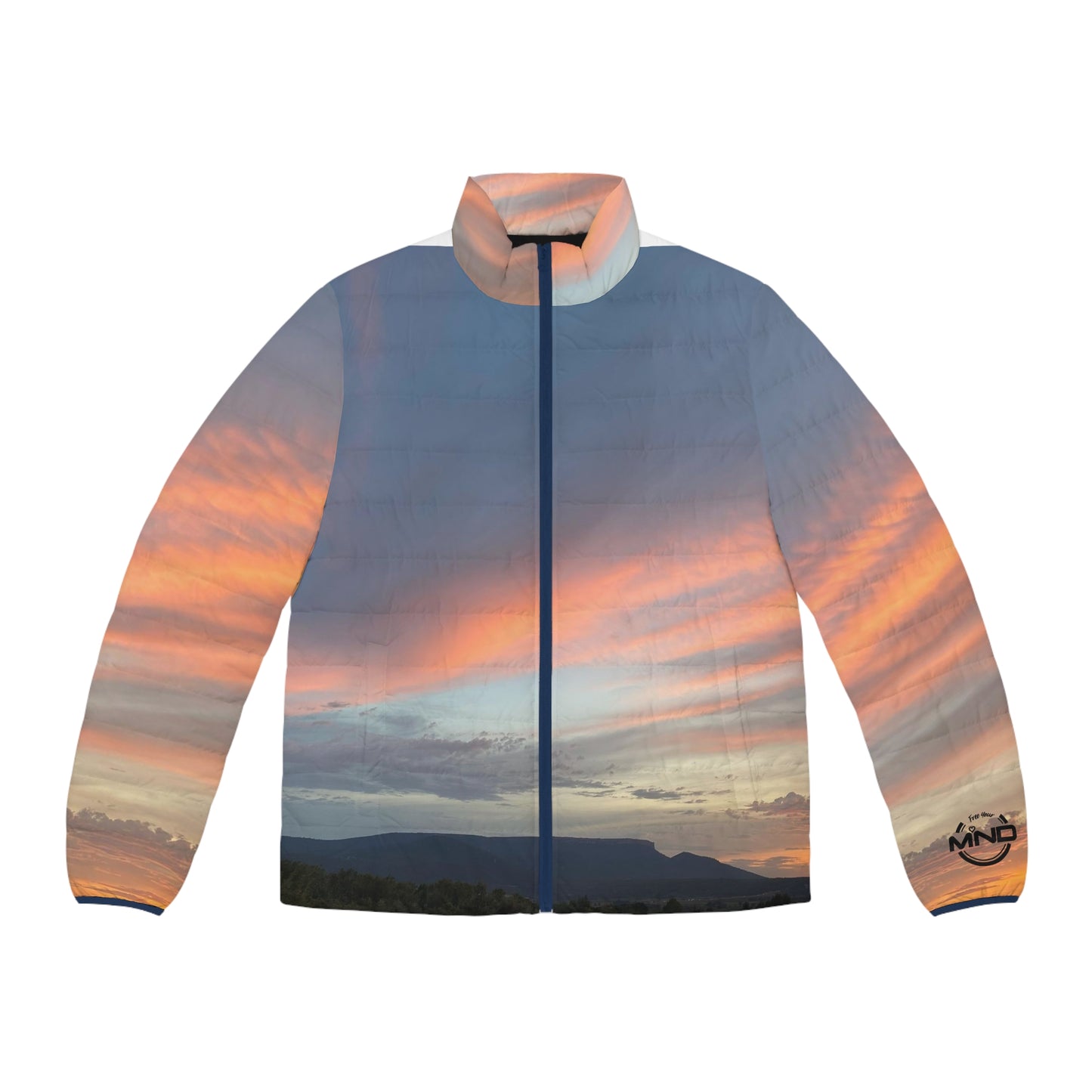 Beautiful Sky Puffer Jacket