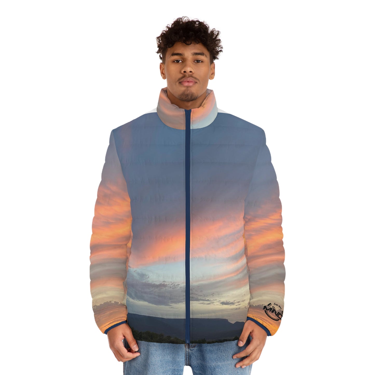 Beautiful Sky Puffer Jacket