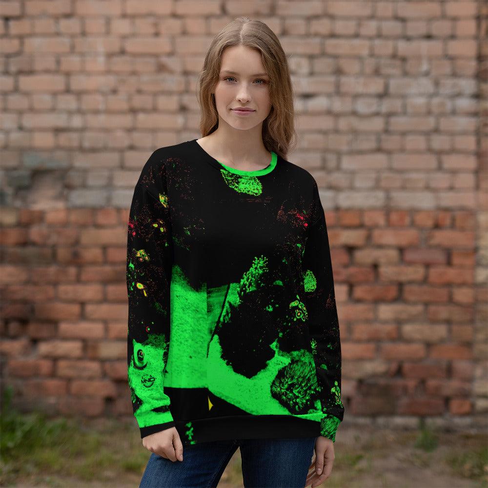 Unisex Green Water Sweatshirt
