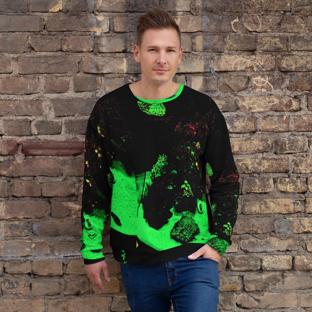 Unisex Green Water Sweatshirt