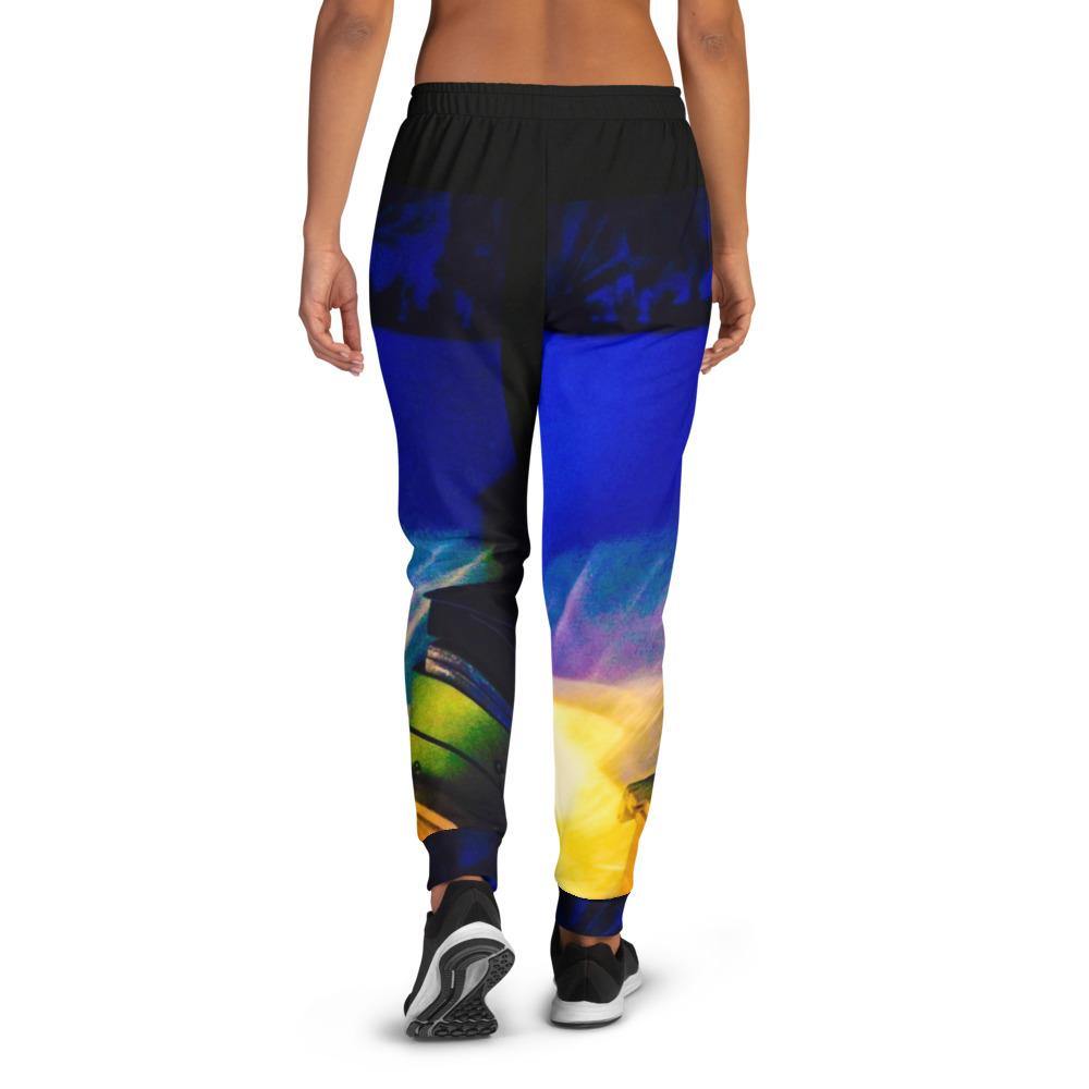blue yellow Jogger - Ras Projects - Ras Projects -
