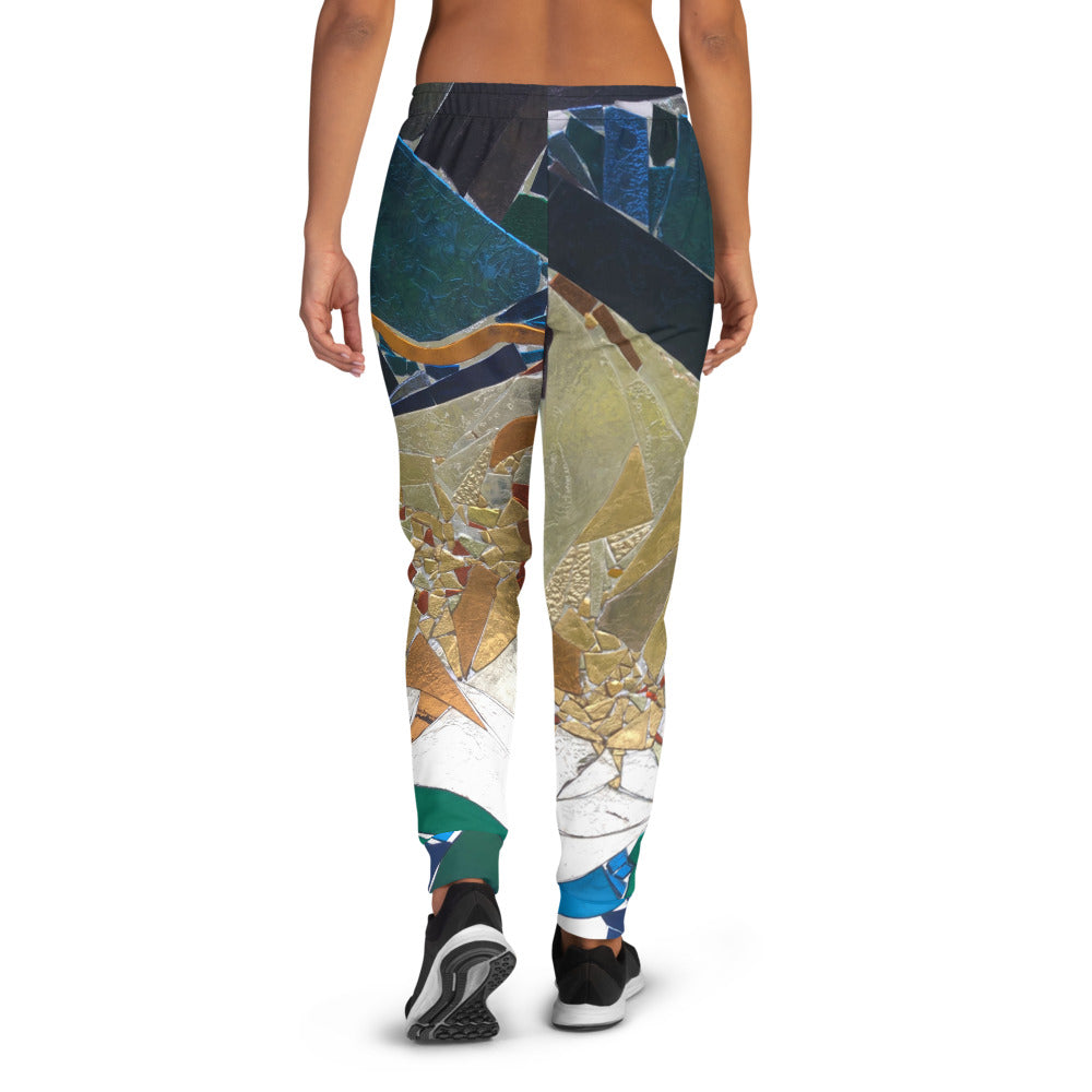 Women's Mozaiek Gold Joggers