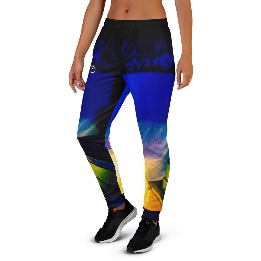 blue yellow Jogger - Ras Projects - Ras Projects -