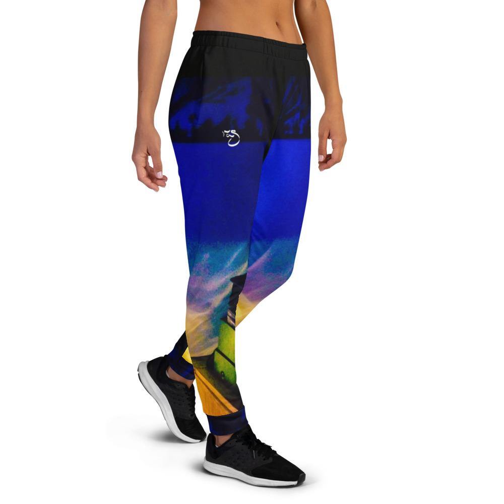 blue yellow Jogger - Ras Projects - Ras Projects -