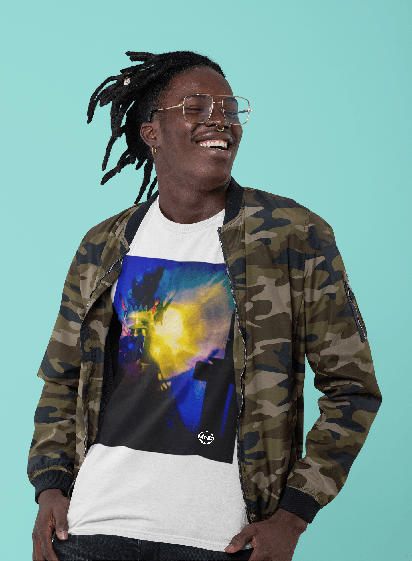 Unisex organic cotton Tunnel of light t-shirt