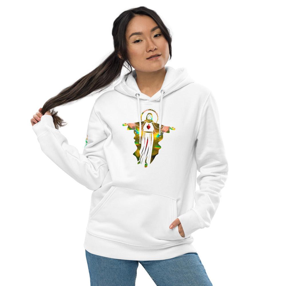essential eco Jesus Fly hoodie