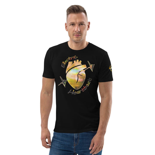 organic cotton Electric Heartbeat t-shirt
